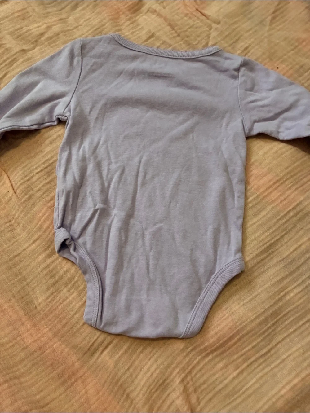 Carter's Pink, Lavender & Beige Baby One-Piece Bodysuits Set